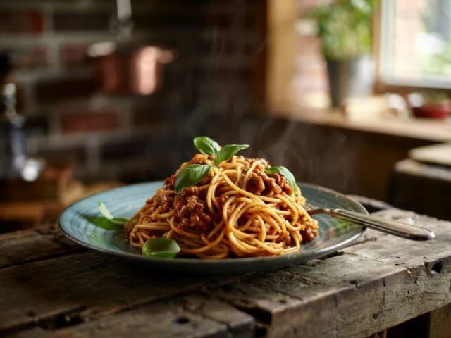 Jak zrobić spaghetti z mięsem mielonym i sosem w prosty sposób Jak zrobić spaghetti z mięsem mielonym i sosem w prosty sposób